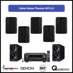 Paket Home Theater Speaker RCF MR 50T | Home Theater 5.2